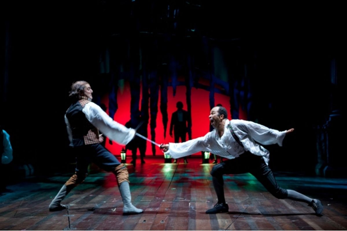 Reg Rogers and Jeffrey Wright at 